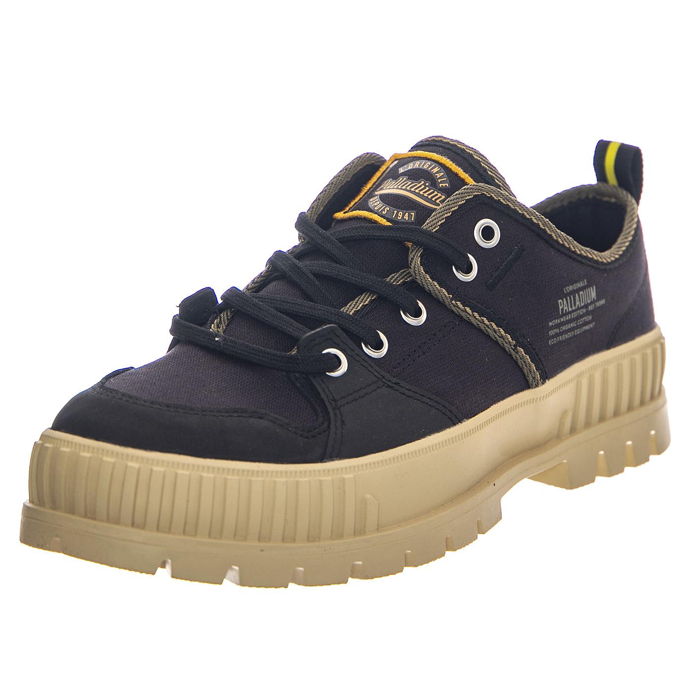 Pallashock Lo WW Black - Scarpe Profilo Basso Uomo Nere PAS78566-008-M  PALLADIUM 