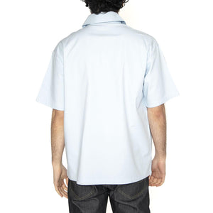 Ranch Qz Shirt Skyway - Camicia Maniche Corte Uomo Blu DK0A4Z7TK541  DICKIES 