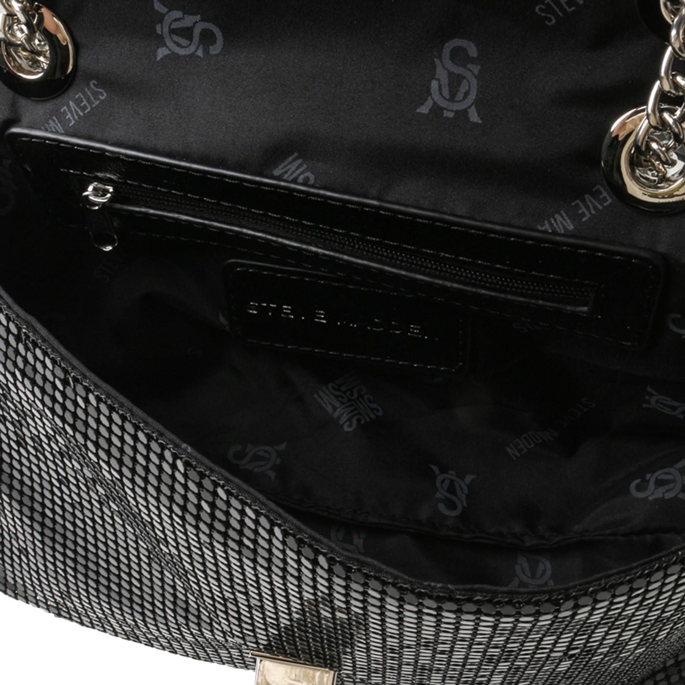 BEuropa Black - Borsa a Tracolla Nera SMABEUROPA-BLA  STEVE MADDEN 