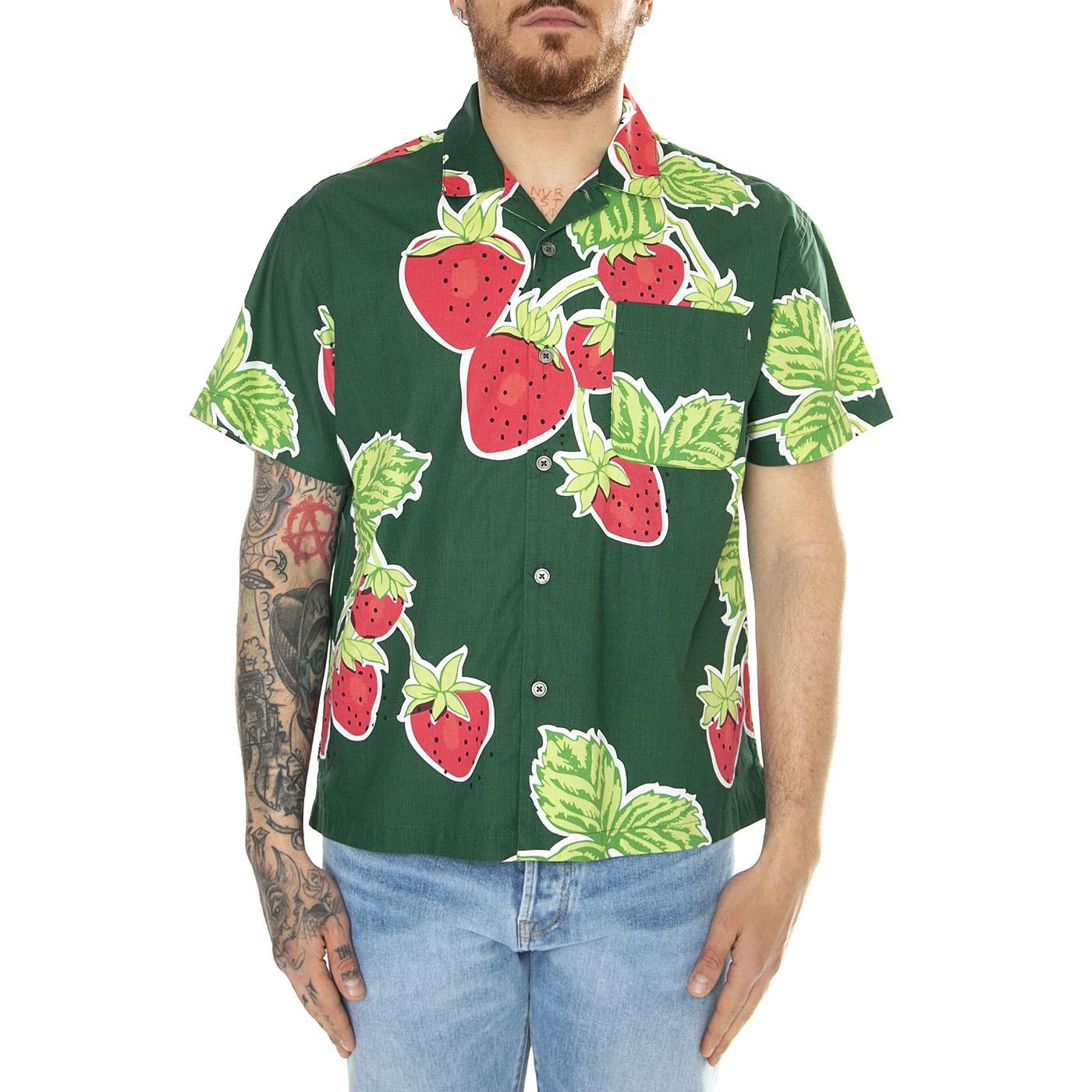 Jumbo Berries Wove S/S Eden Multi - Camicia Maniche Corte Uomo Multicolore 181210395-EDN  OBEY 