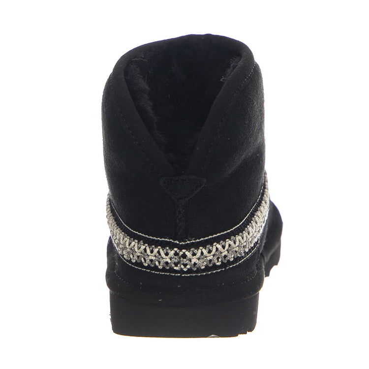 K Classic Mini Crescent Black - Stivali Bambini Neri UGKCLMCRBK1157697K  UGG 