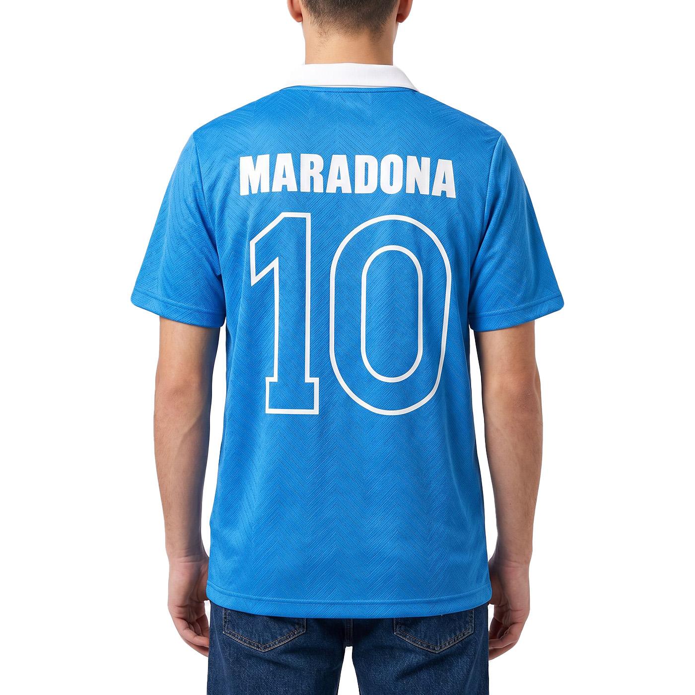 Maradona Polo Tee - Polo Maradona Uomo Azzurra / Blu TS1247 T6-03 DOLLY NOIRE 