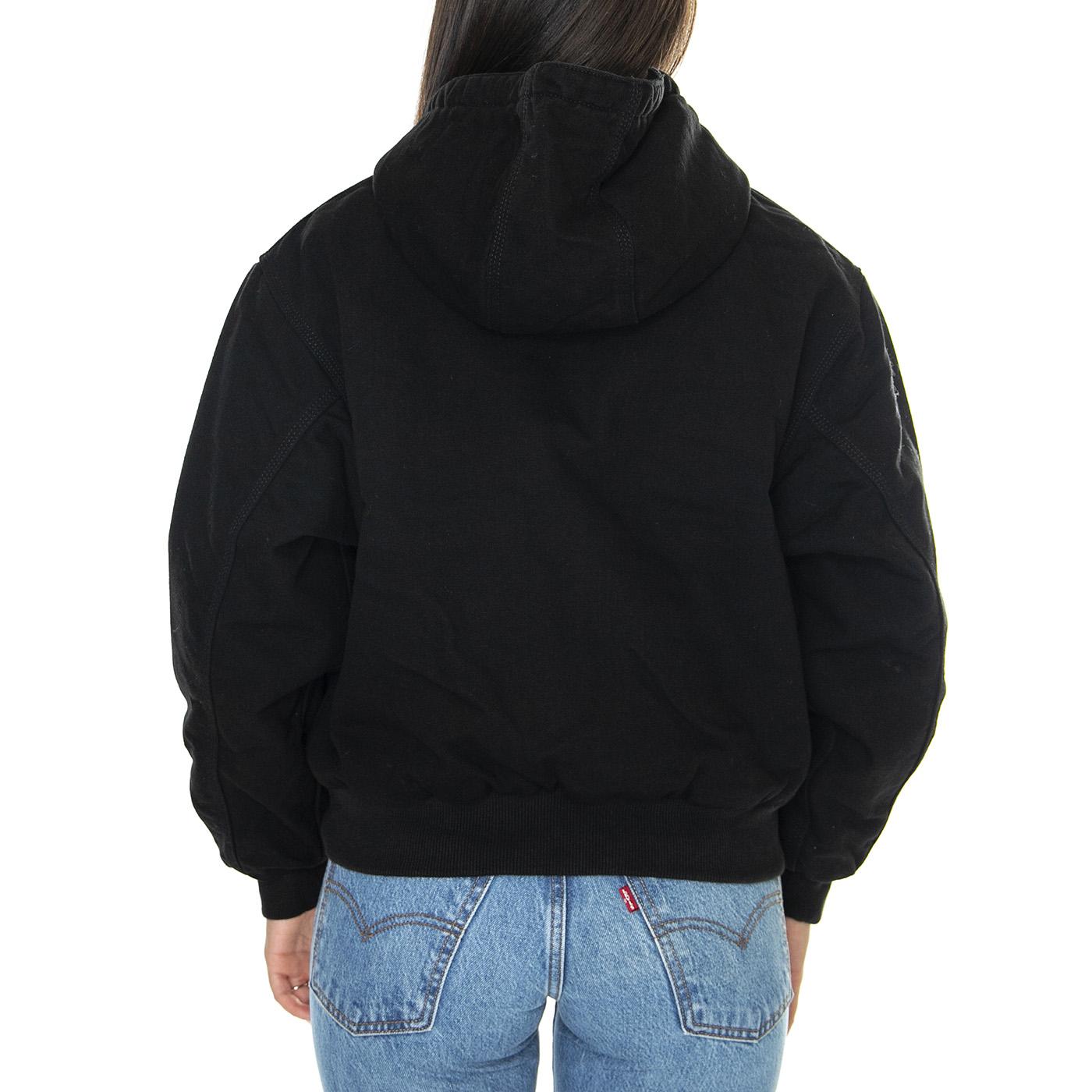 W' OG Active Jacket Black /rinsed - Giacca Donna Nera I032238.8902  CARHARTT WIP 