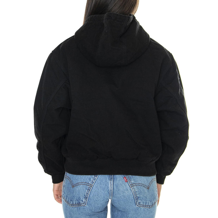 W' OG Active Jacket Black /rinsed - Giacca Donna Nera I032238.8902  CARHARTT WIP 