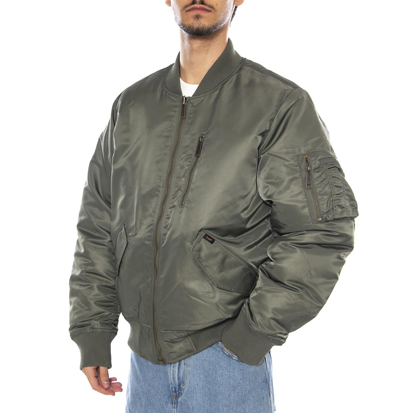 Bomber Jacket Oak Moss - Giacca Uomo Verde 112371315  LEE 