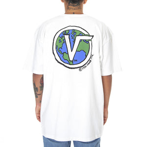 Eco Wellness - Maglietta Girocollo Uomo Bianca VN0A5E4C0VW1  VANS 