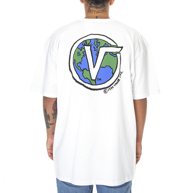 Eco Wellness - Maglietta Girocollo Uomo Bianca VN0A5E4C0VW1  VANS 