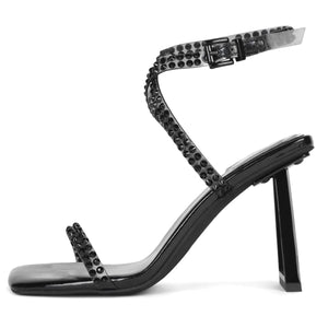 W' Favored Black - Sandali Donna Neri 286941_1 . JEFFREY CAMPBELL 