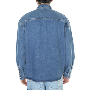 Houston Shirt Classic Blue - Camicia Denim Jeans Uomo Blu DK0A4YF5CLB1  DICKIES 
