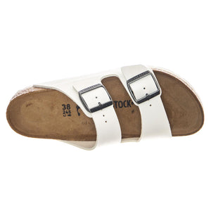 Arizona white Birko Flor - Sandali Uomo / Donna Bianchi 552683  BIRKENSTOCK 