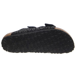Arizona Leo Black, Synthetics - Sandali Donna Neri 1030563 . BIRKENSTOCK 