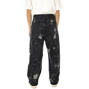 Casper Pant Exit Bleach Black / Grey - Pantaloni Denim Jeans Uomo Neri / Multi 265742_1  WASTED PARIS 
