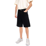 Five Baggy 9893 Pin DNM Shorts VD2 Schwarz - Bermuda-Jeans Herren Schwarz Herren ONLY & SONS