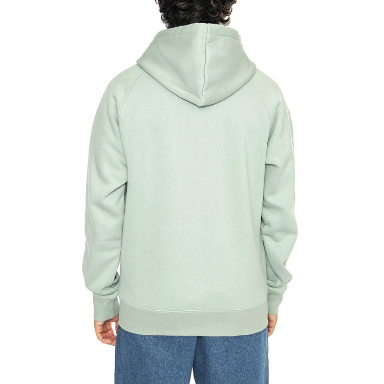 Hooded Chase Jacket Frosted Green / Gold - Felpa con Cappuccio e Zip Uomo Verde I033664.2O2XX  CARHARTT WIP 