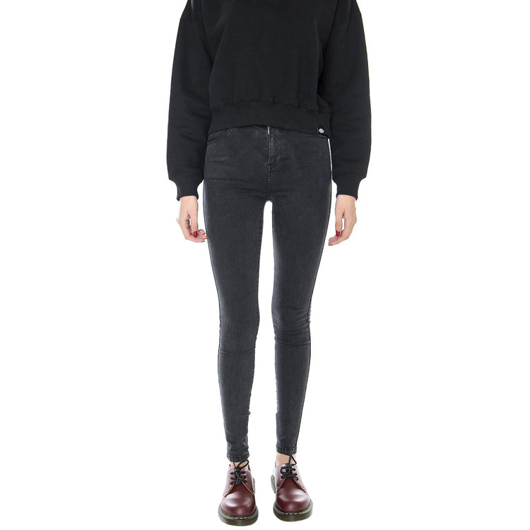 Lexy Denim Jeans - Black Lush - Denim Jeans Donna Neri 1510111-A56  DR. DENIM 