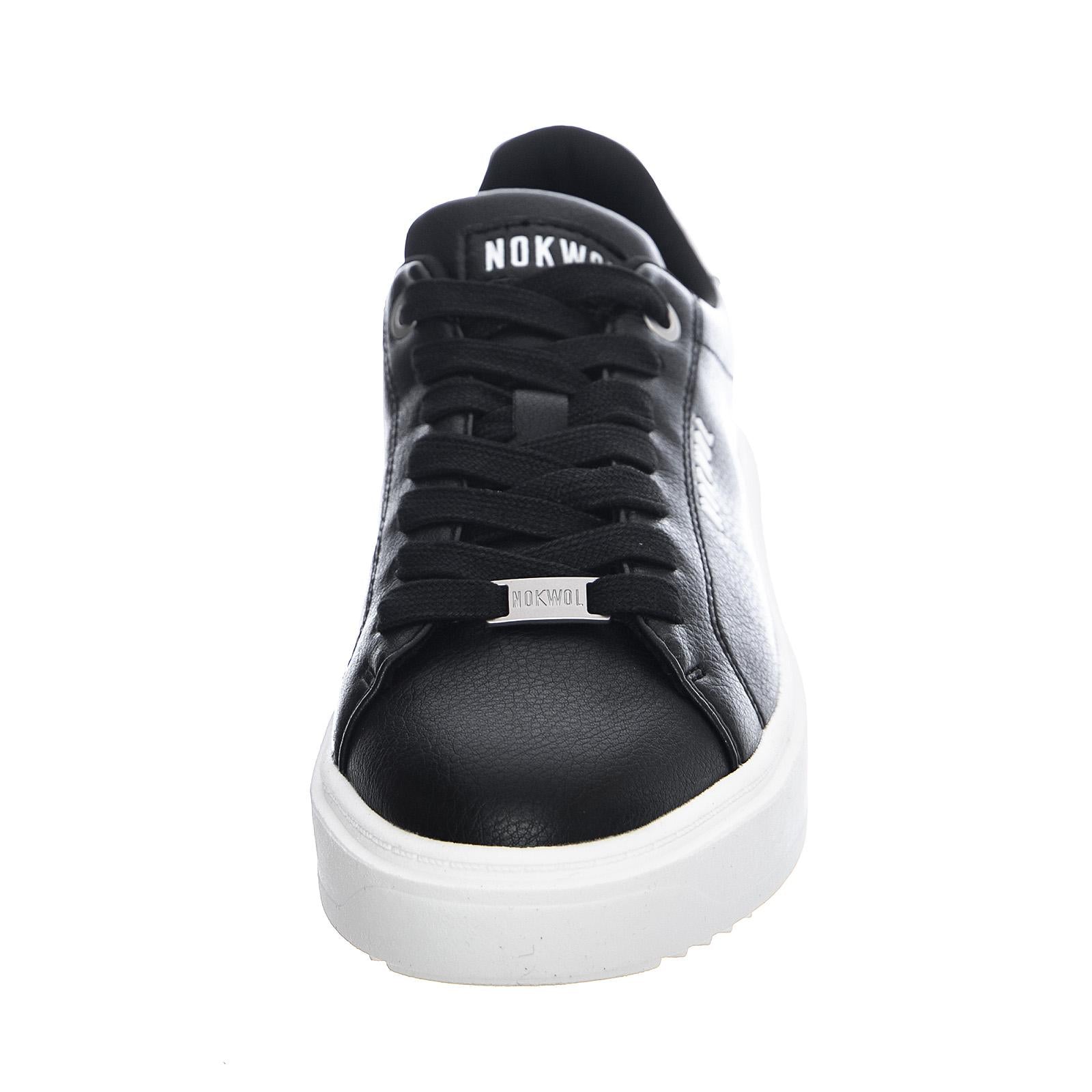Cactus Sneakers - Black / White - Scarpe Profilo Basso Donna Nere NKSCACTUS-BLK  NOKWOL 