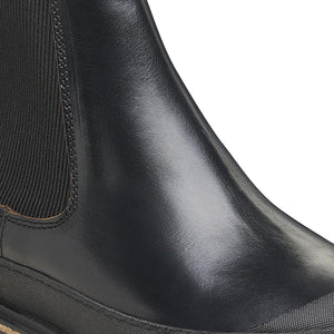 Prescott Slip On Men Black Pull Up Leather Boots - Stivaletti Uomo Neri 1025206  BIRKENSTOCK 