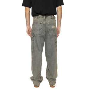 OG Single Knee Pant Blue / Leather - Pantaloni Uomo Blu I035819.3FUGD  CARHARTT WIP 