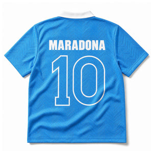 Maradona Polo Tee - Polo Maradona Uomo Azzurra / Blu TS1247 T6-03 DOLLY NOIRE 