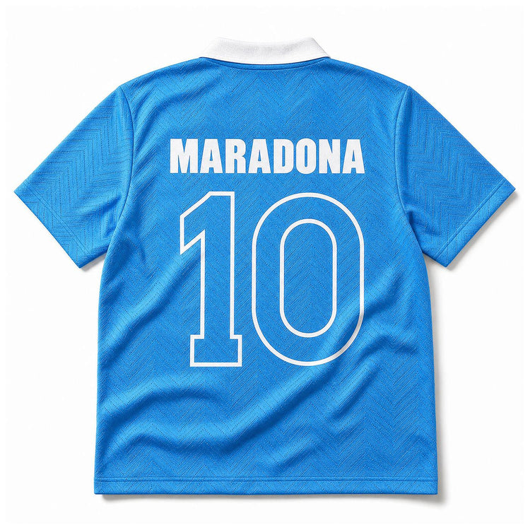 Maradona Polo Tee - Polo Maradona Uomo Azzurra / Blu TS1247 T6-03 DOLLY NOIRE 