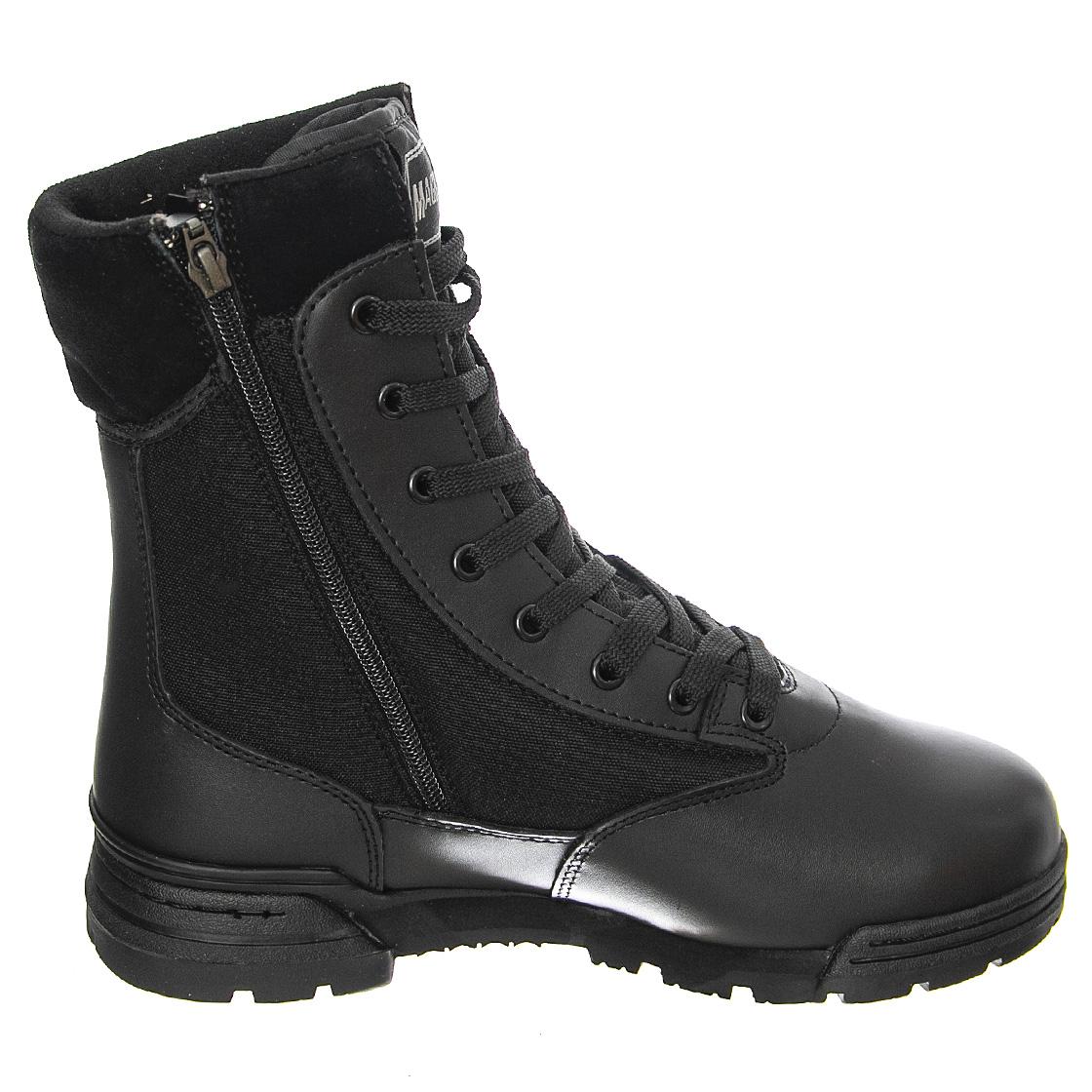 Magnum Classic - Scarpe Stringate Profilo alla Caviglia Uomo Nere MASM801555-021 . MAGNUM 