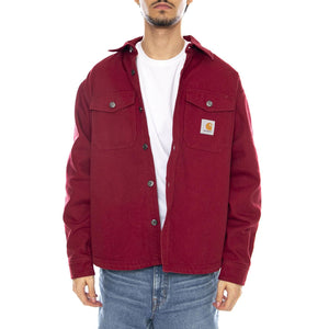 Selby Shirt Jac Scarlet - Camicia Uomo Rossa I035305.H8XX . CARHARTT WIP 