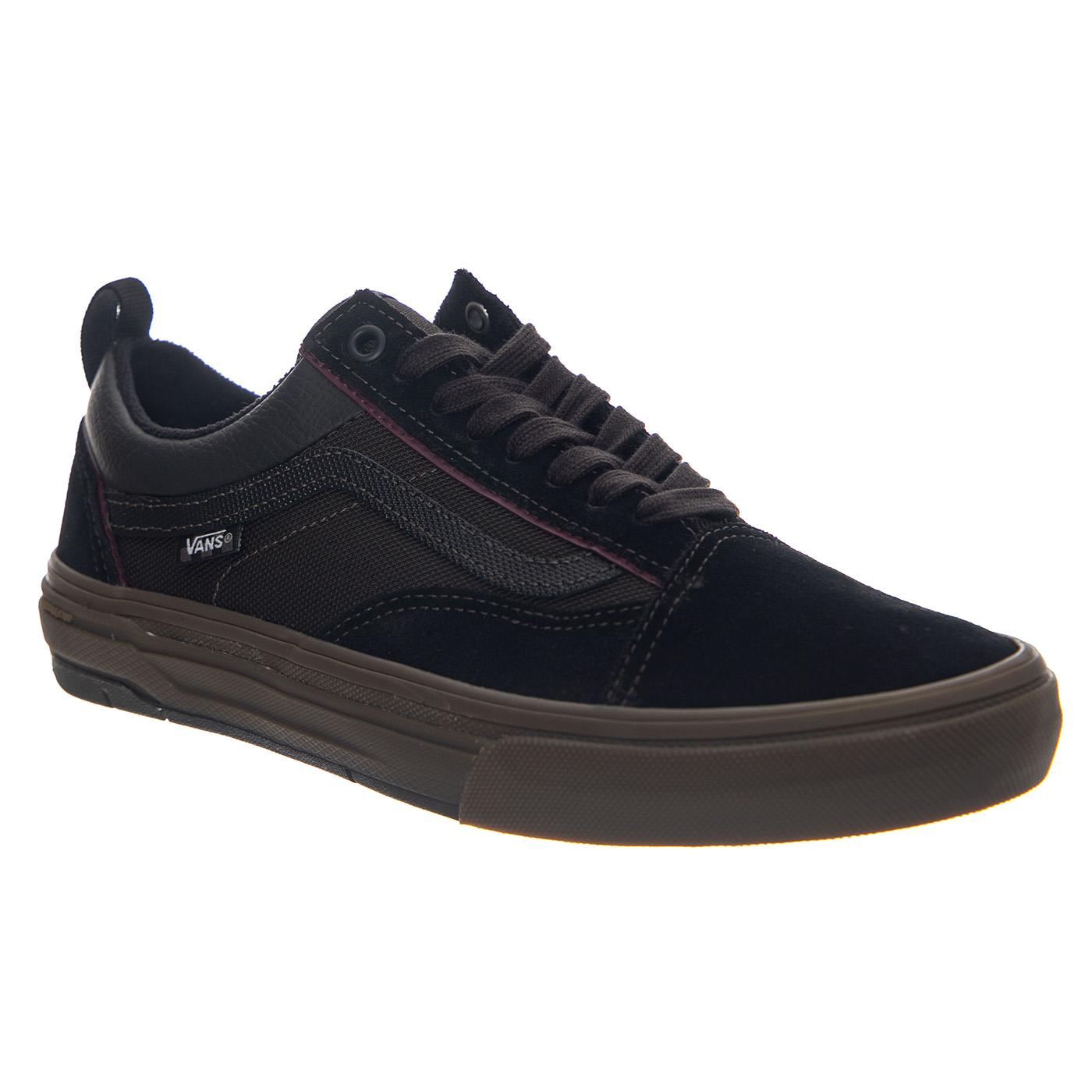 Skate Old Skool Wafflecup Black / Dark Gum - Scarpe Stringate Uomo Nere VN000EB7 39L1 VANS 