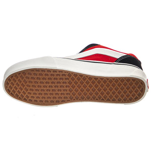 Knu Skool Red/True White - Scarpe Stringate Profilo Basso Uomo Multicolore VN0009QC6RT1  VANS 
