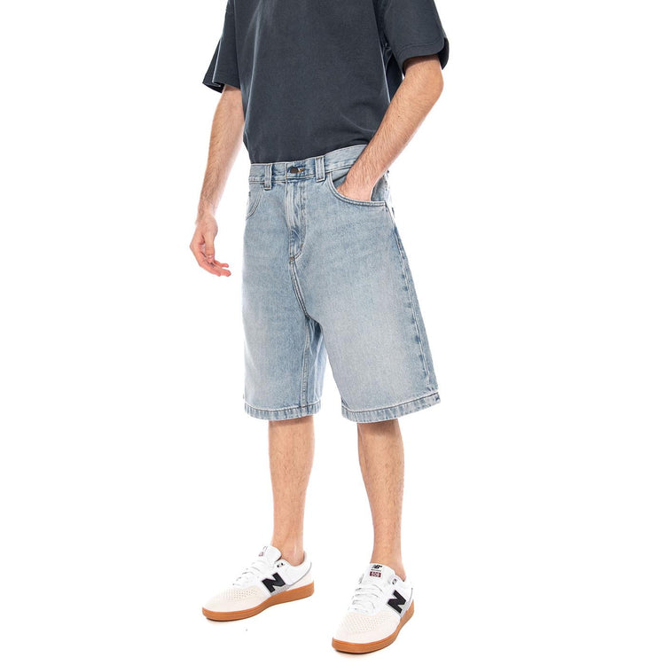 Brandon Short Light Blue - Bermuda Denim Jeans Uomo Blu I037161 01WU CARHARTT WIP 