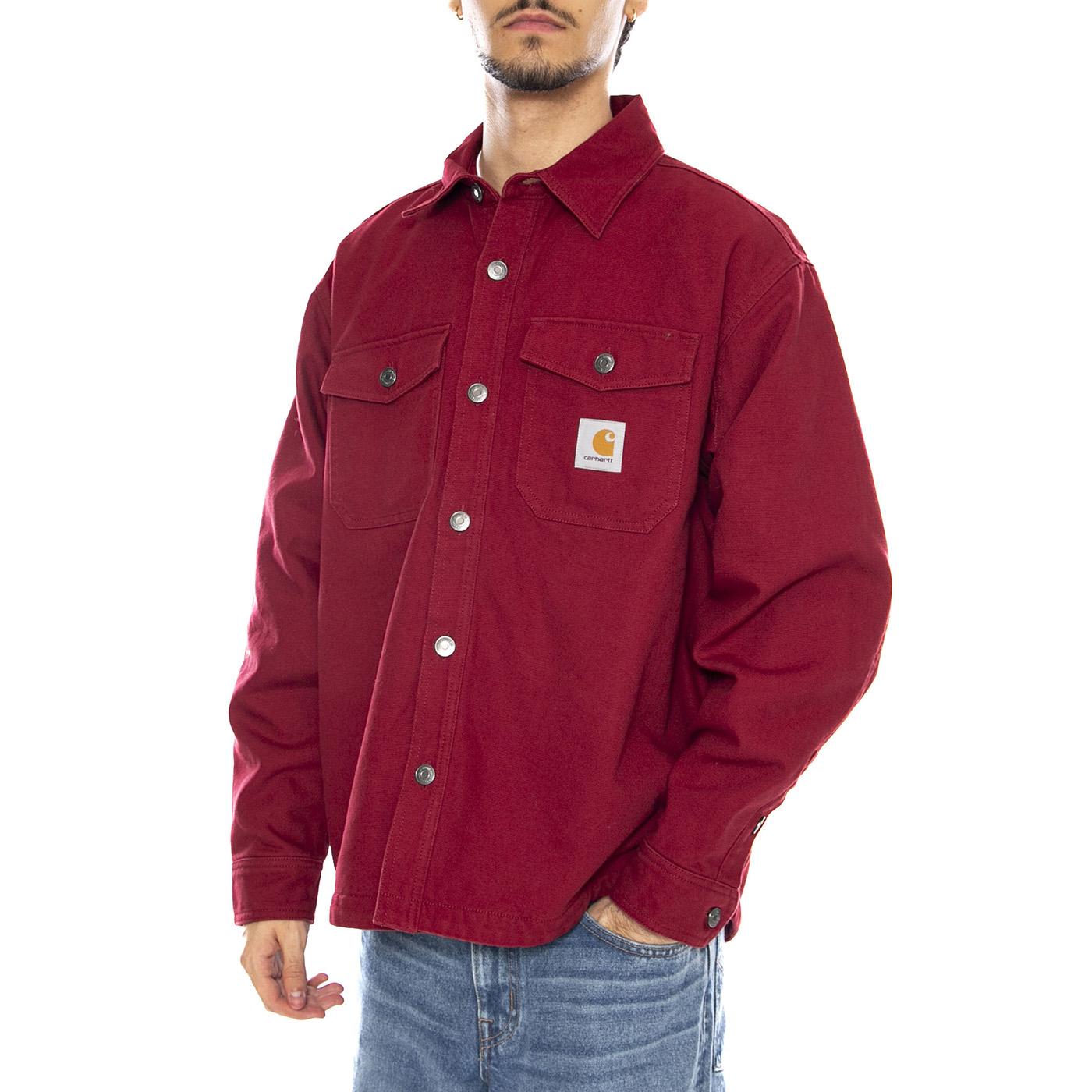 Selby Shirt Jac Scarlet - Camicia Uomo Rossa I035305.H8XX . CARHARTT WIP 