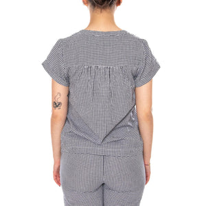 BLOUSE NAVY - Blusa Donna Blu Multicolore 4.61.085.85 202 MD'M 