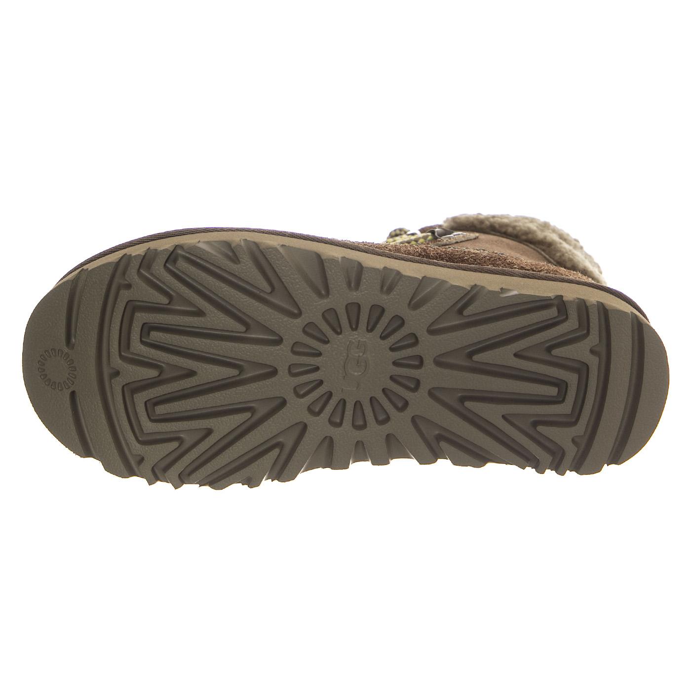 W Classic Alpine Lace-Up Hickory - Stivali Donna Marroni UGSCALPLHCK1158271W  UGG 