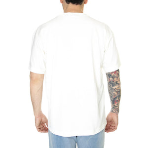 S/S Nelson T-Shirt Wax Garment Dyed - Maglietta Girocollo Uomo Bianca I029949-D6GD  CARHARTT WIP 