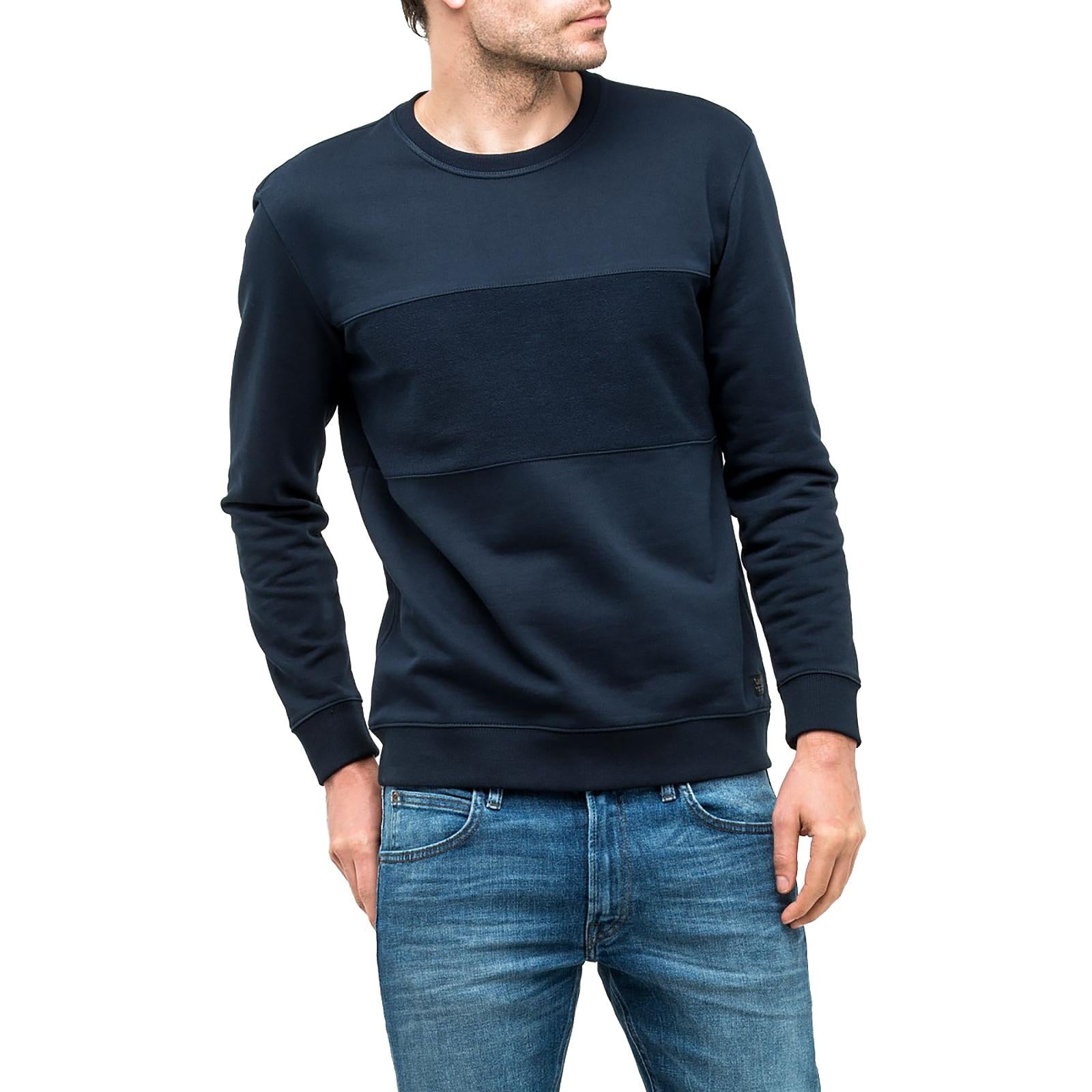 BLOCKING SWEATSHIRT NAVY DROP L80OQVEE  LEE 