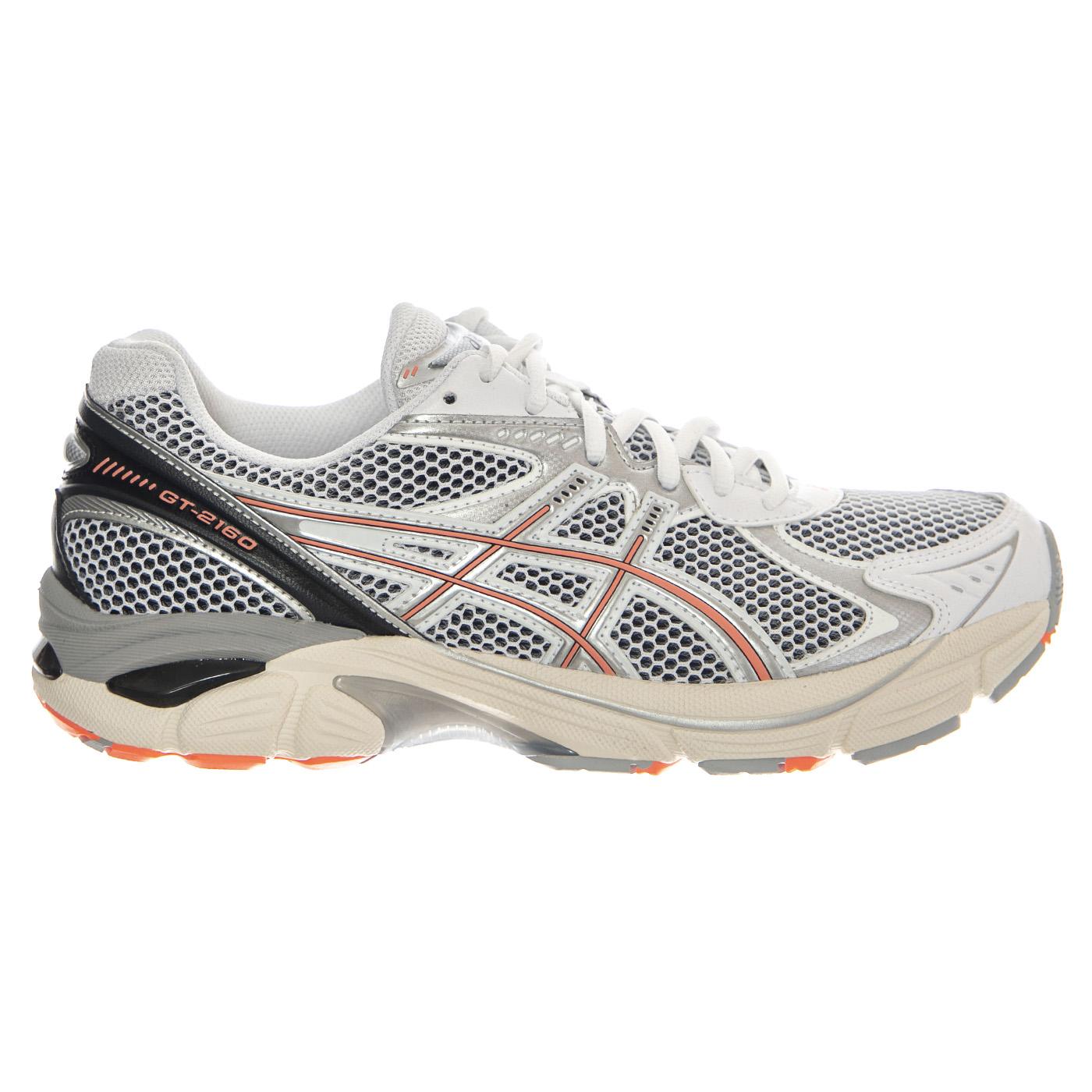 GT-2160 White / Sun Coral - Scarpe Strinagte Uomo Bianco / Multicolore 1203A275-113  ASICS 