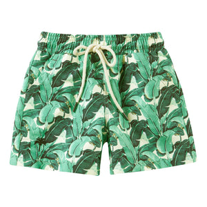 Kids Banana Leaf Swim Trunks Assorted Color - Costume da Bagno Bambino Multicolore 01-5001-57-01-5001-57 . OAS 
