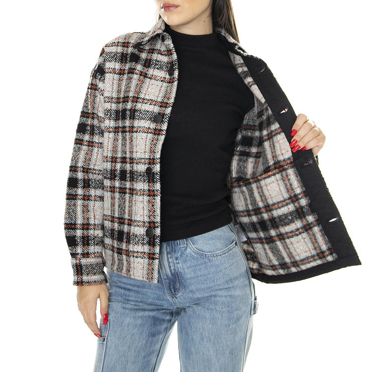 W' Stroy Shirt Jac Stroy Check, Wax - Giacca Donna Multicolore I032277.1PVXX  CARHARTT WIP 