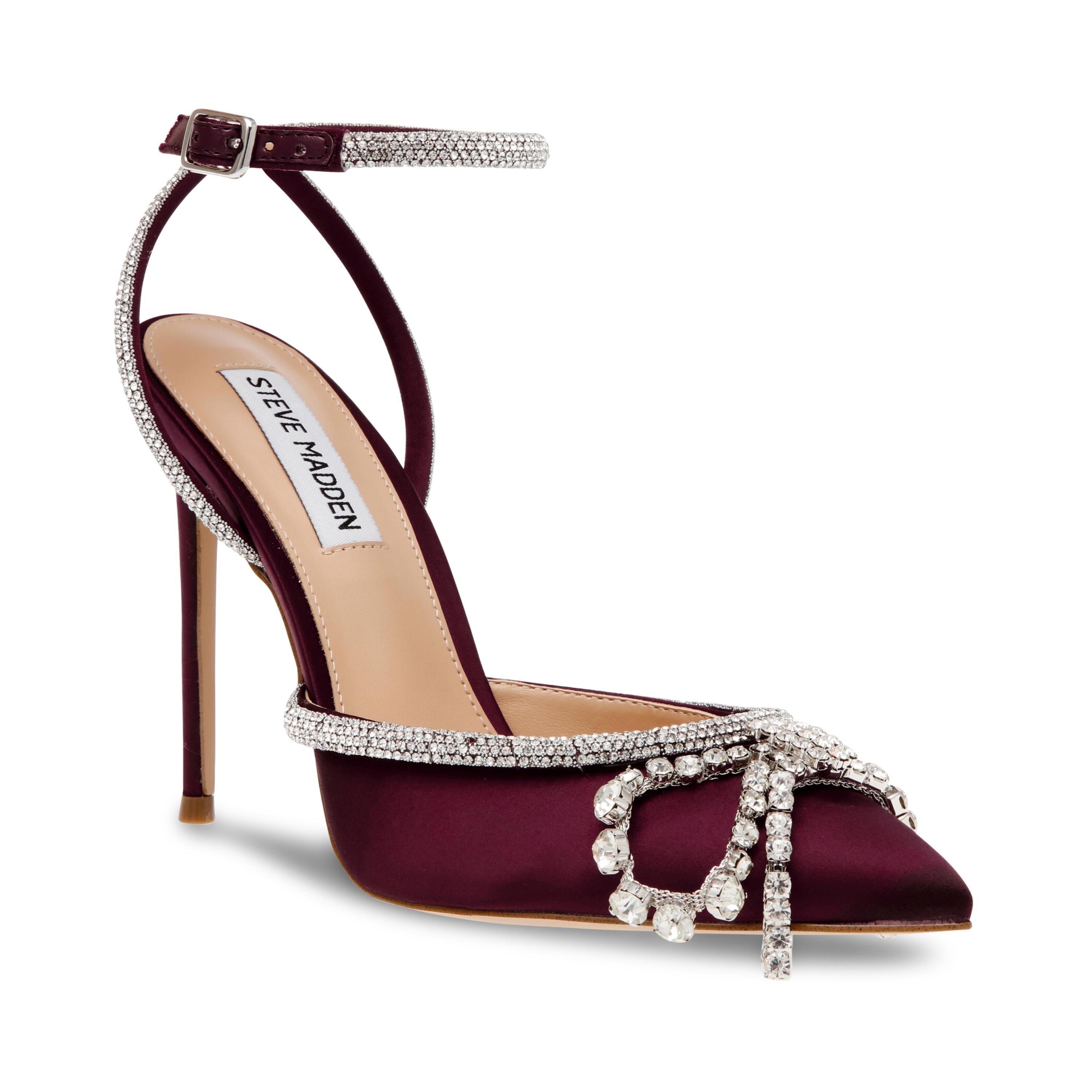 Vibrantly Wine Satin - Scarpe Donna Bordeaux SMSVIBRANTLY-731  STEVE MADDEN 