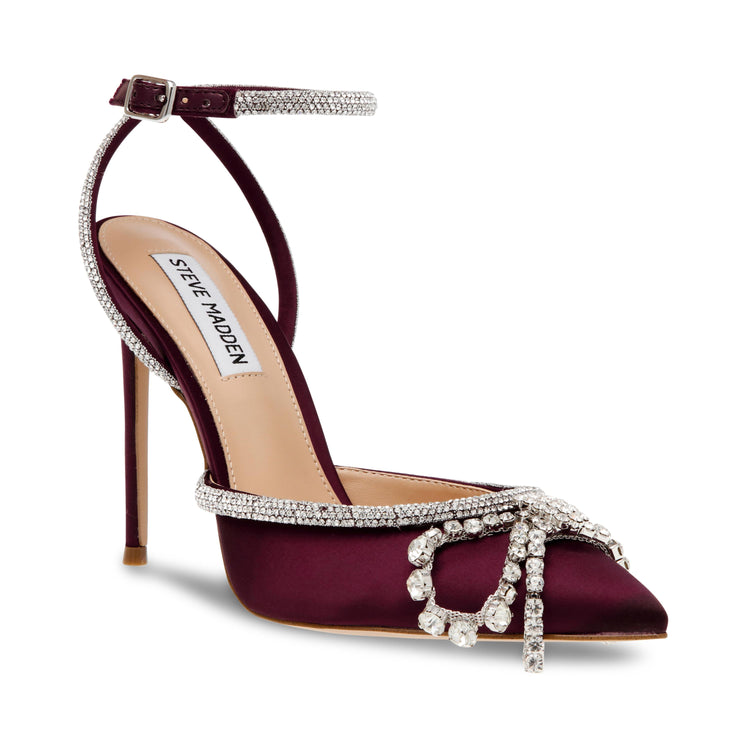 Vibrantly Wine Satin - Scarpe Donna Bordeaux SMSVIBRANTLY-731  STEVE MADDEN 