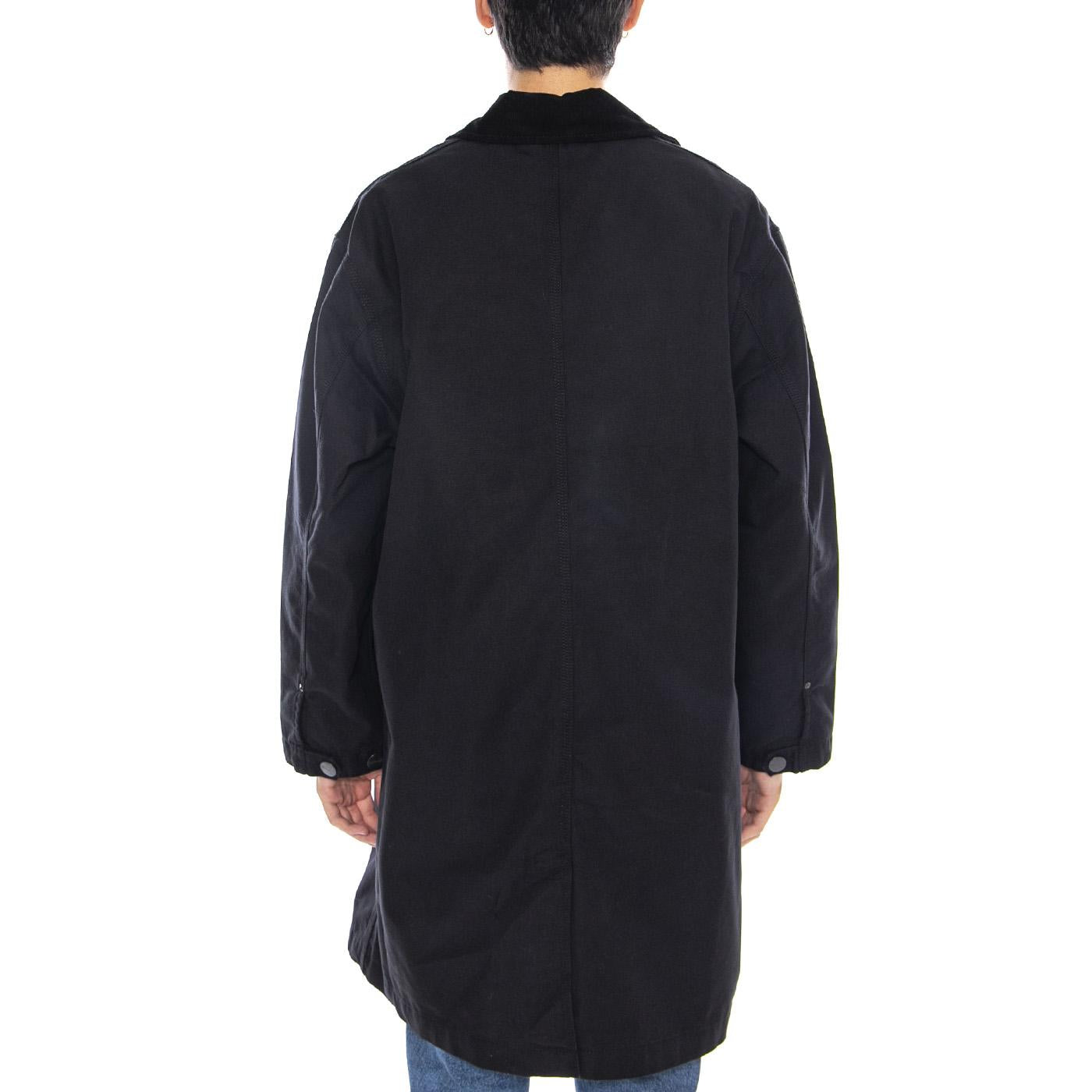 Webster Coat Black - Giacca Uomo Nera I035618.00E02 . CARHARTT WIP 
