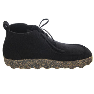 City Line Tweed Felt 925 Black - Scarpe Stringate Profilo alla Caviglia Uomo Nere P018148002  ASPORTUGUESAS 