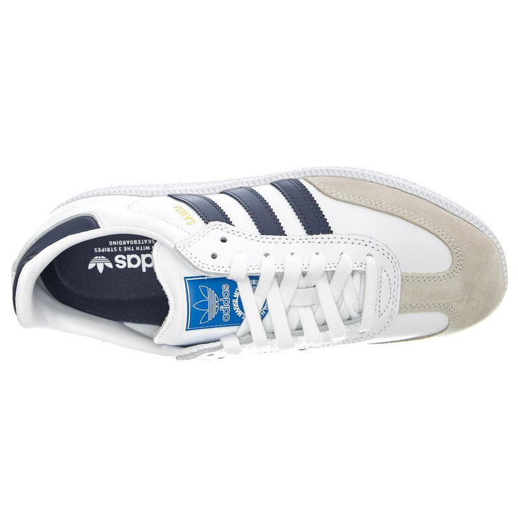 Samba Adv - Scarpe Stringate Profilo Basso Uomo Bianche UK 6.5 GW3158  ADIDAS 