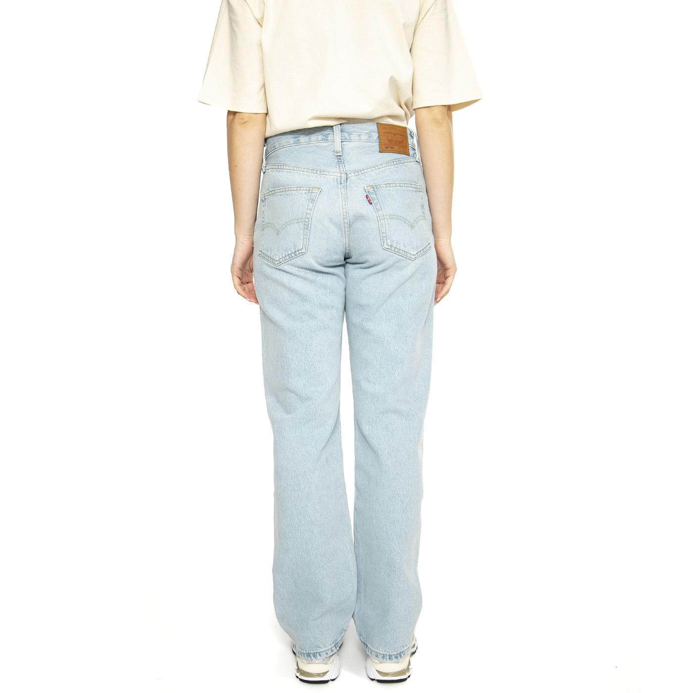 501 90's Light Indigo Worn In - Pantaloni Denim Jeans Donna Blu A1959-0011  LEVIS 