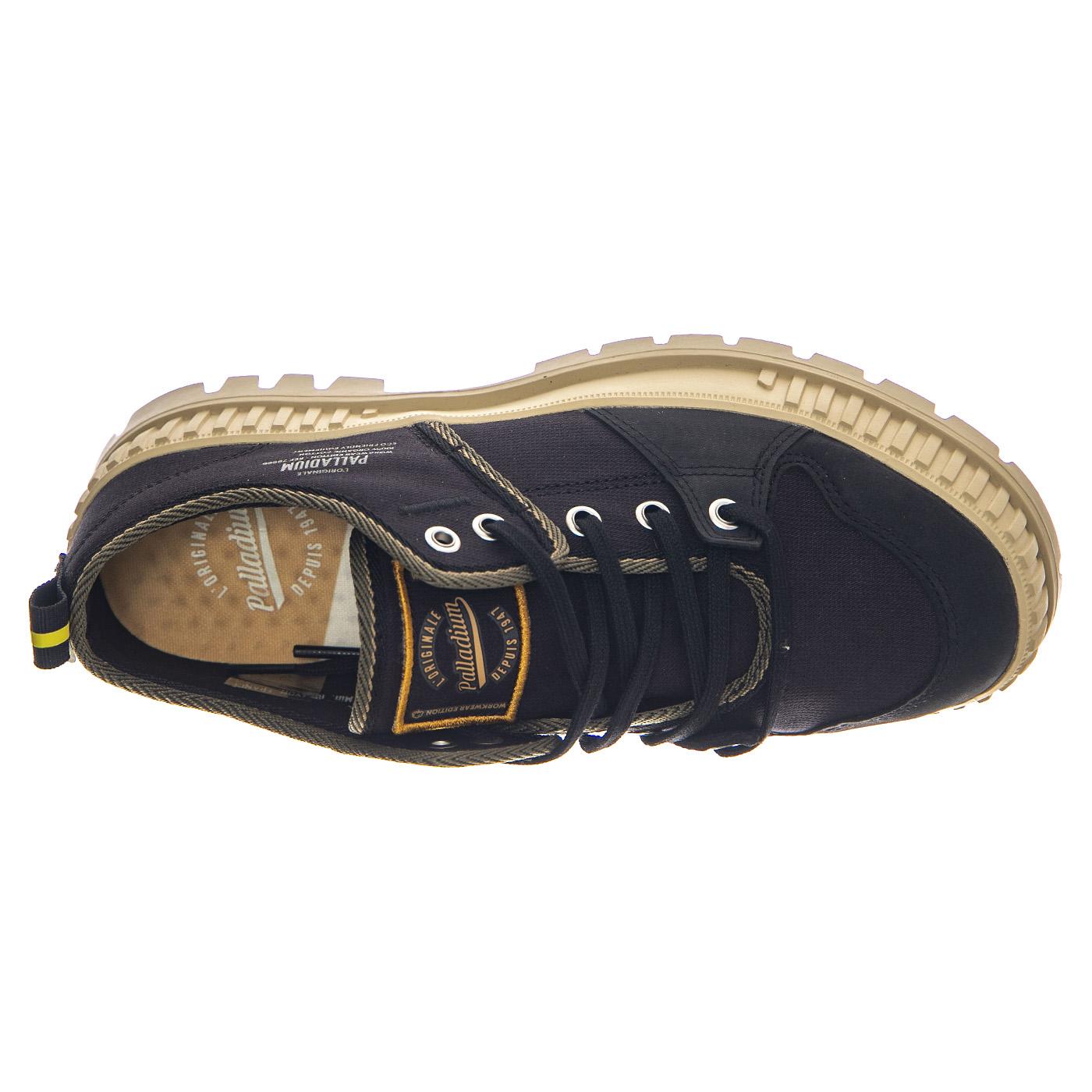 Pallashock Lo WW Black - Scarpe Profilo Basso Uomo Nere PAS78566-008-M  PALLADIUM 