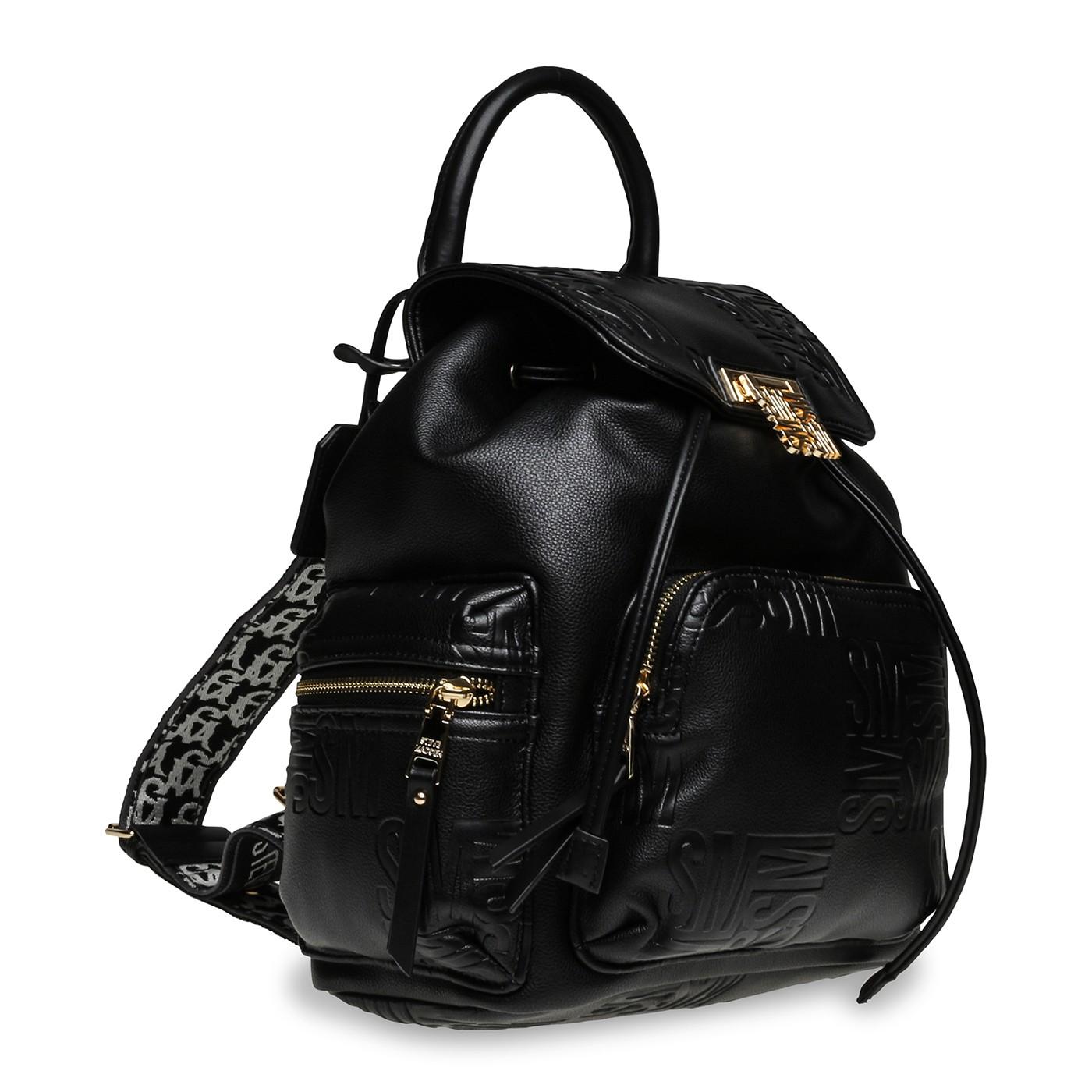 BHiker Black / Gold - Zaino Nera SMABHIKER-B-G  STEVE MADDEN 