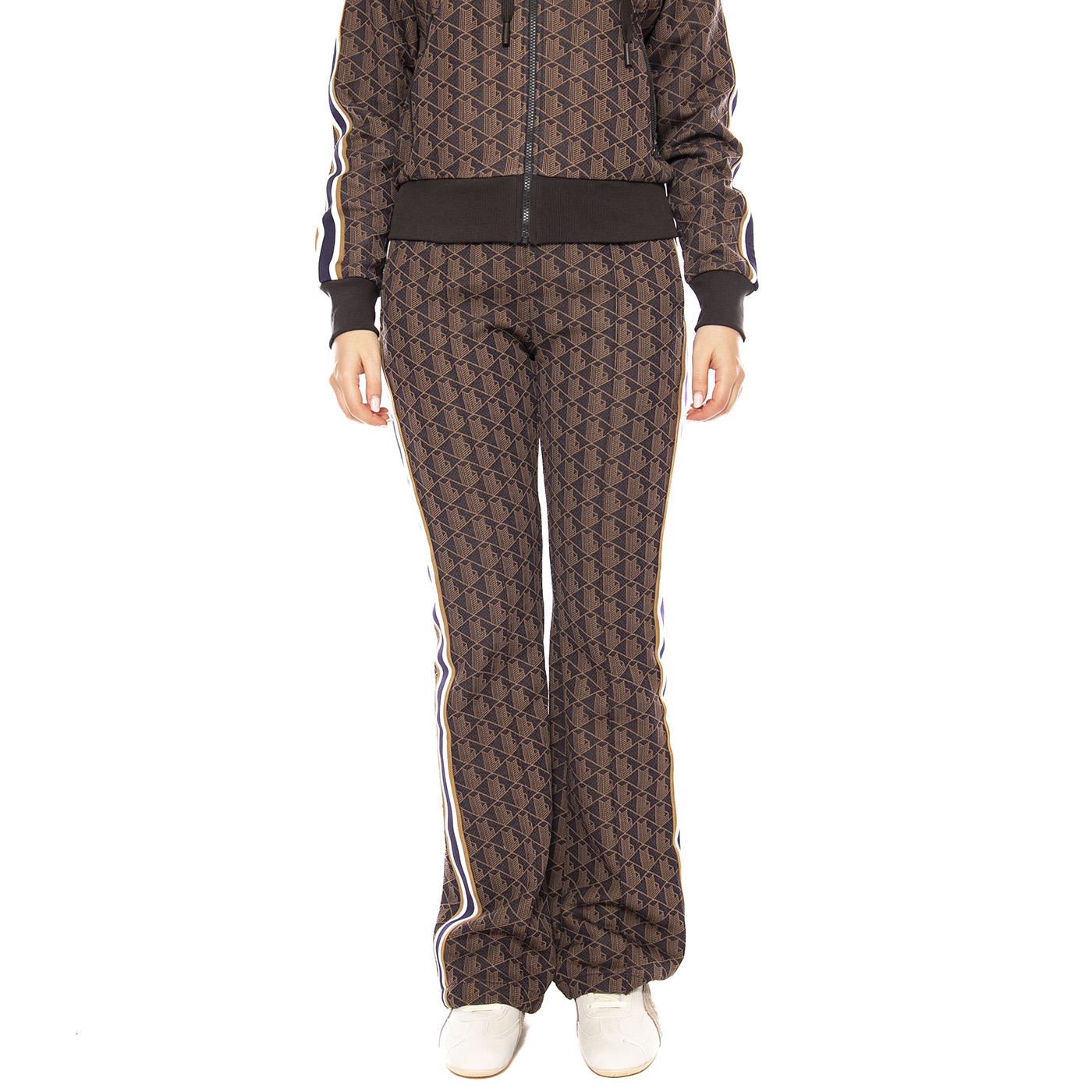 Lacoste Pant.Tuta 9I4 -- Pantaloni Jogging Donna Marroni XF9313-9I4 . LACOSTE 