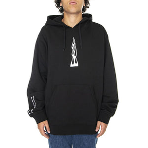 Elijah Berle Fleece Elbe Black - Felpa con Cappuccio Uomo Nera VN0000B4BLK1  VANS 