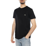 T-SHIRT BLACK - Herren-Crewneck-T-Shirt Schwarz  Herren LACOSTE