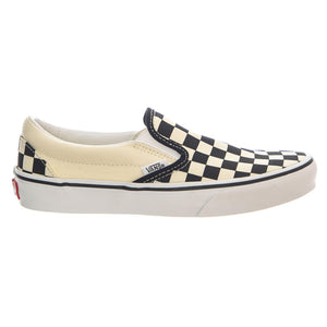CLASSIC SLIP-ON BLACK / WHITE CHECKER - Scarpe Basse Uomo / Donna Nere / Bianche 1685 . VANS 