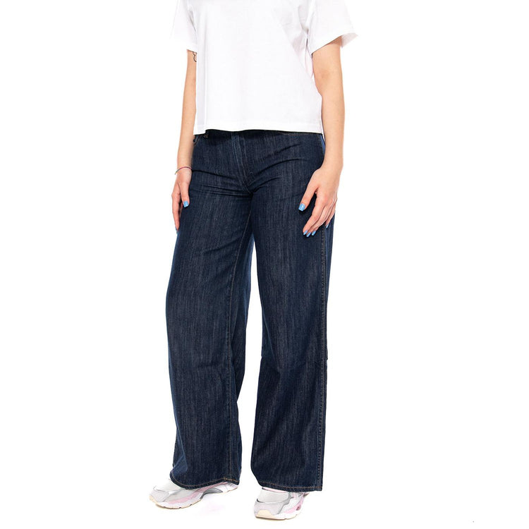 WORLD WIDE DENIM GALAXY - Pantaloni Denim Jeans Donna Blu Scuro 112378172 BL WRANGLER 